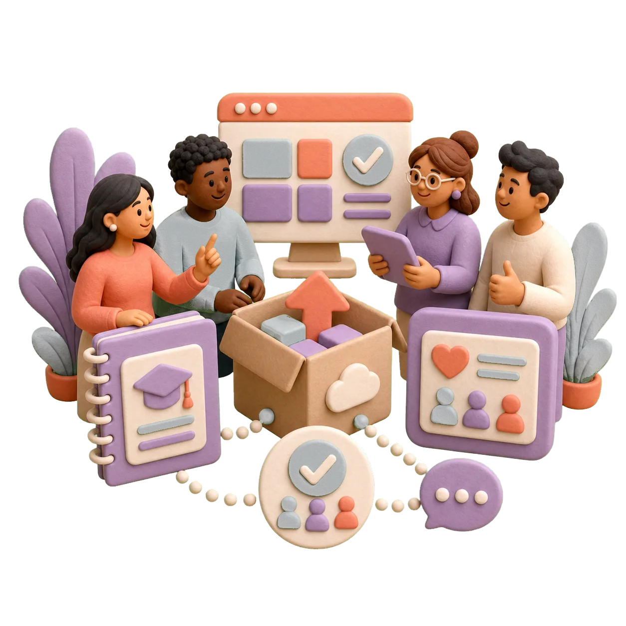 3D software rollout, adoption and feedback scene
