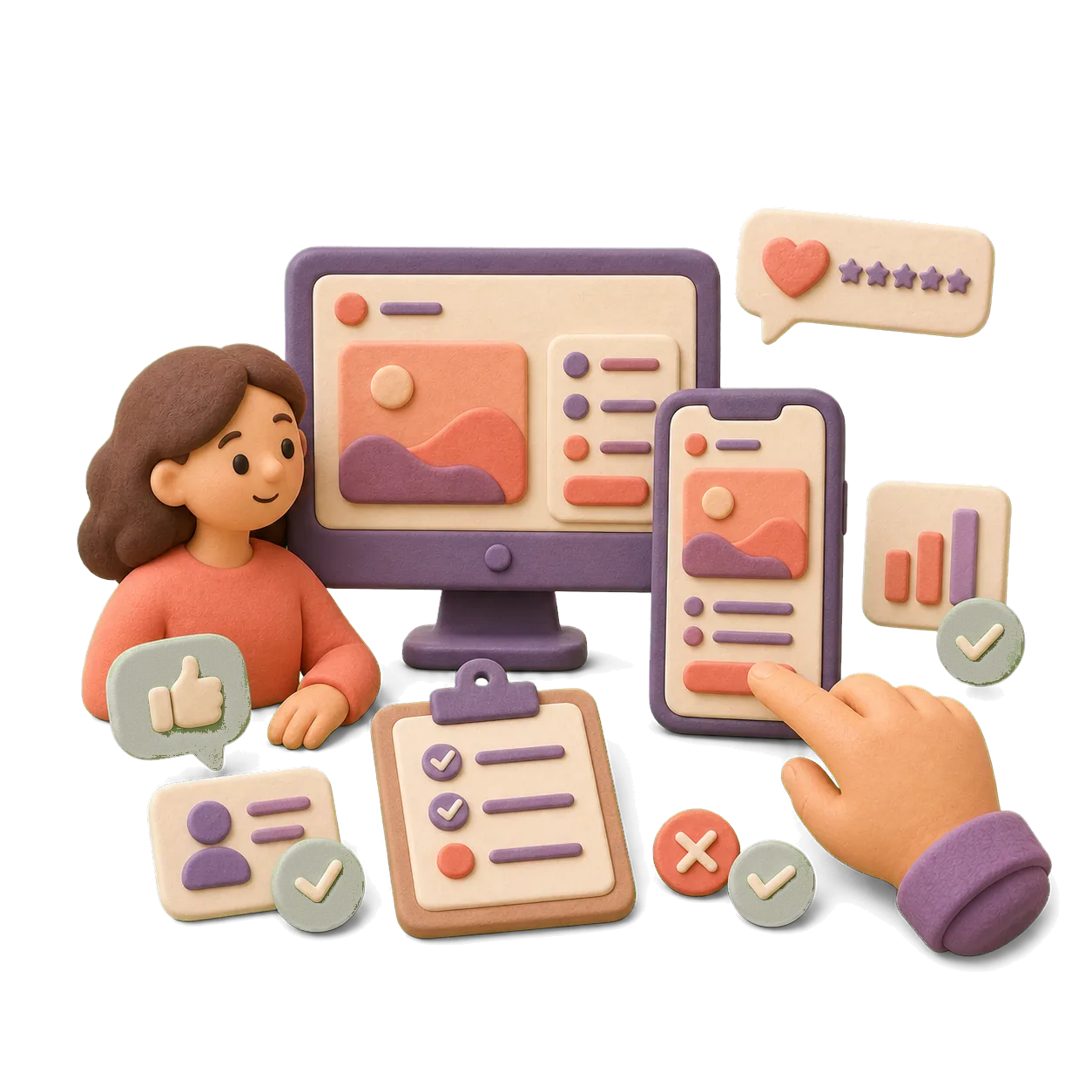 3D interactive prototype usability testing scene